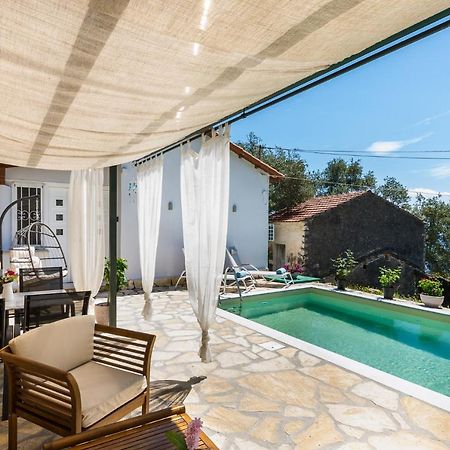 Alkinoi Seaview Villa With Private Pool By Konnect, Nisaki Nisaki  Exterior foto